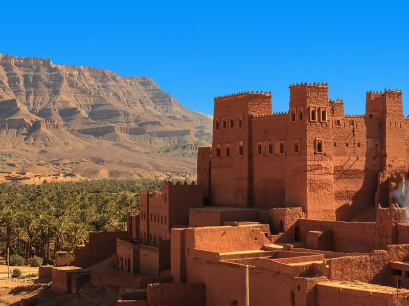 Kasbahs In The Draa Valley