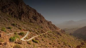 Trekking in the Atlas mountains