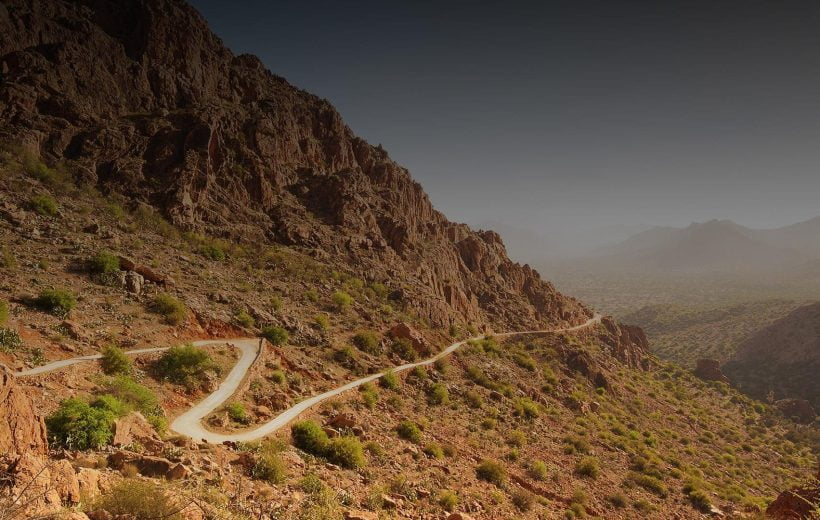 Trekking in the Atlas mountains