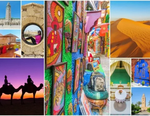 15 Days Tour from Agadir to Imperial Cities and Desert